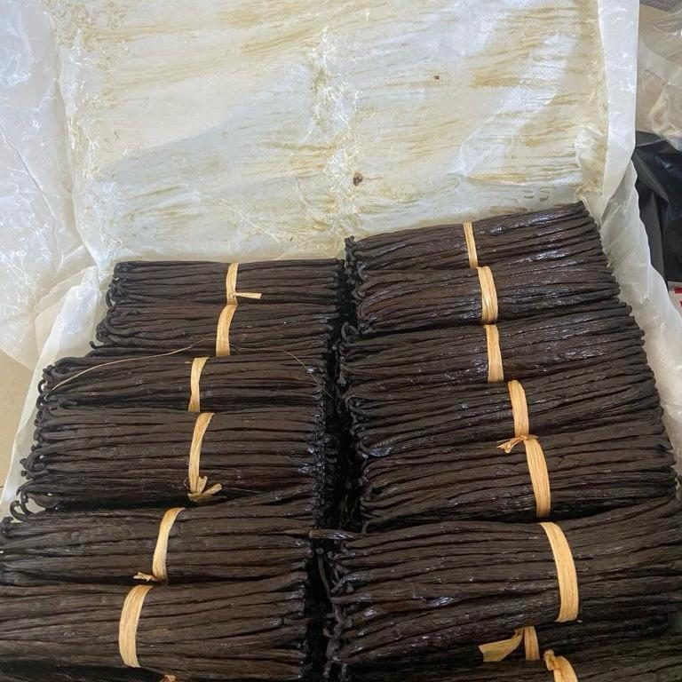 Gousses de vanille TK de Madagascar, plus sèches et adaptées à une conservation prolongée